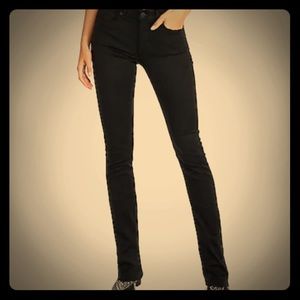 Express Black Skyscraper Jeans Stretch Midrise 00R